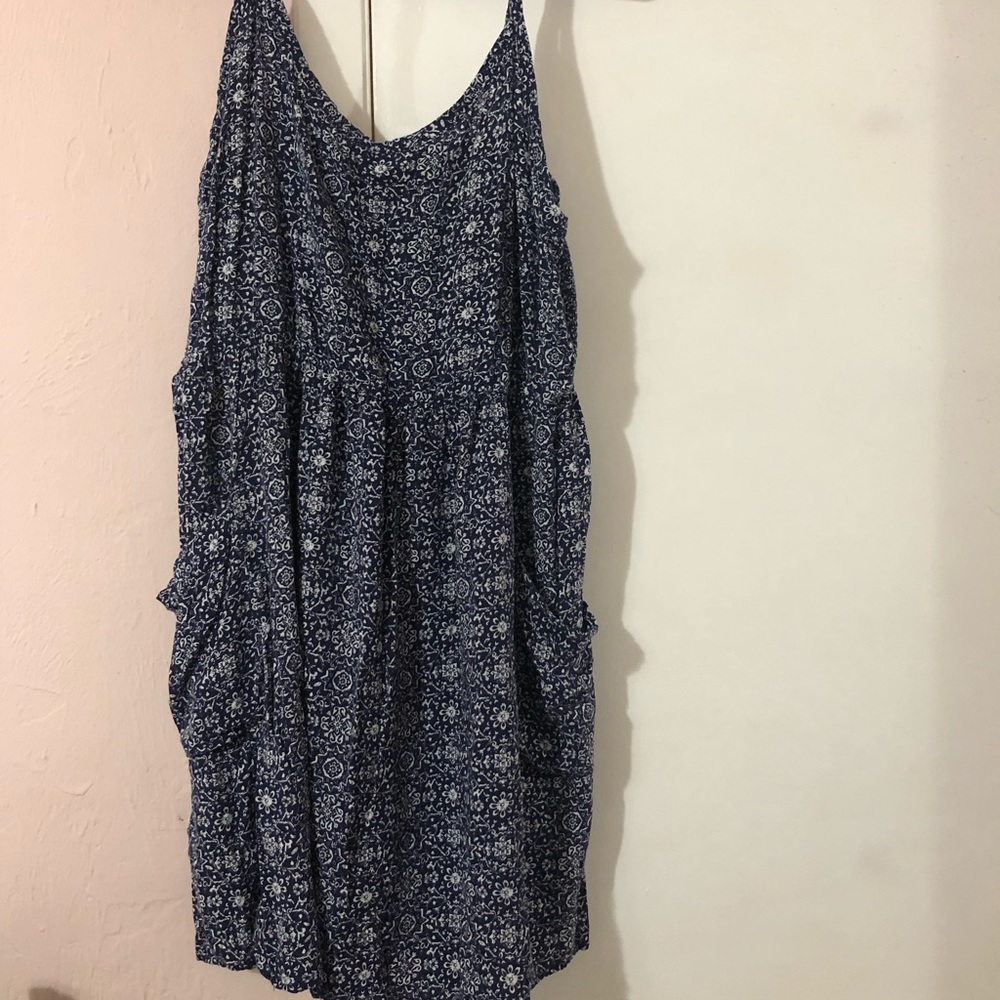 Blue dress